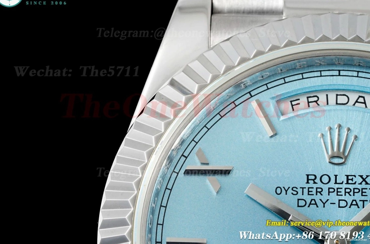 Ice Rmn KF 40mm Blue SS Weight) SS DayDate 228236 VR3255(Gain 0418